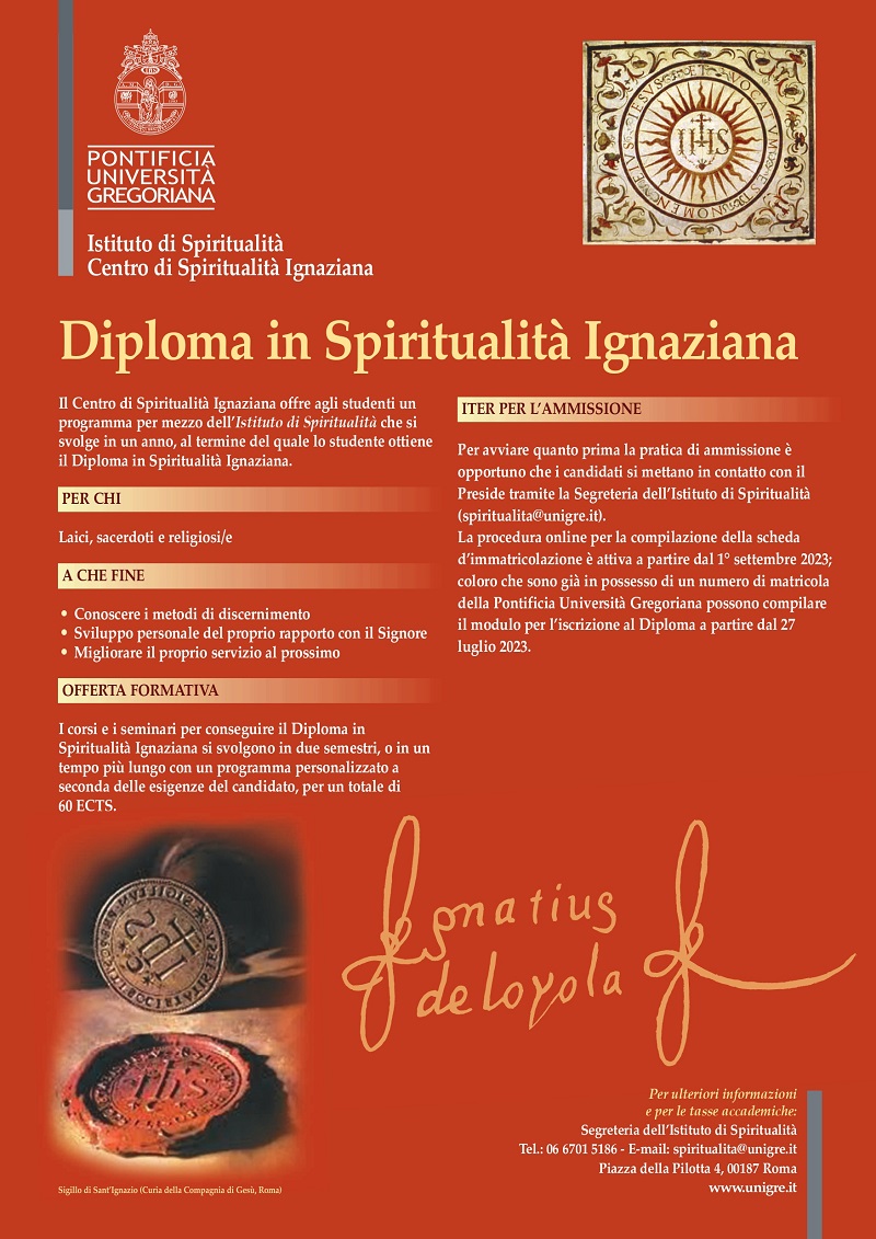 Diploma in Ignatia Spirituality