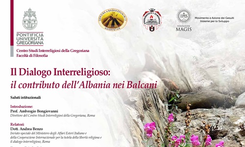 IL DIALOGO INTERRELIGIOSO: IL CONTRIBUTO DELL'ALBANIA NEI BALCANI- SESSIONE DI STUDIO - 28 e 29 settembre 2023